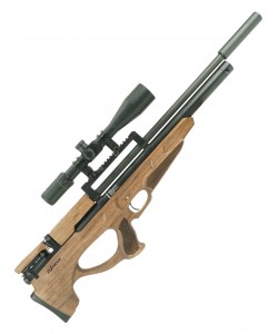 Пневматическая винтовка Ataman M20 SD 648 W Булл-пап (Орех, PCP, полнотел, редуктор) 6,35 мм