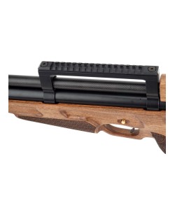 Пневматическая винтовка Ataman M20 SD 648 W Булл-пап (Орех, PCP, полнотел, редуктор) 6,35 мм