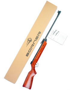 Пневматическая винтовка Borner Chance Wood Safe (дерево, ★3 Дж) 4,5 мм