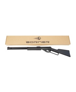 Пневматическая винтовка Borner Lever Action (пластик, скоба Генри, ★3 Дж) 4,5 мм