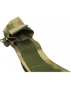 Подсумок Strike под 2 магазина АК с клапаном, кордура (Мох)