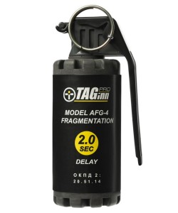 Граната учебная страйкбольная TAG AFG-4 (горох)