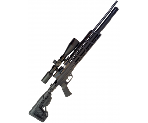 Пневматическая винтовка Jaeger SP алюминий (PCP, прямоток, ствол AP590, полигонал) 6,35 мм