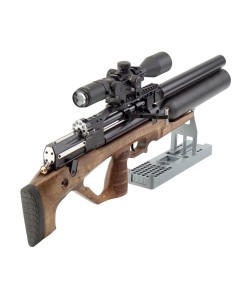 Пневматическая винтовка Jaeger SP Булл-пап Колба (PCP, прямоток, ствол AP470, полигонал, пер. взвод) 6,35 мм