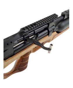 Пневматическая винтовка Jaeger SPR Булл-пап Колба (PCP, редуктор, ствол LW550, полигонал, пер. взвод) 5,5 мм