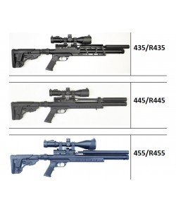 Пневматическая винтовка Jaeger SPR 445 Mini Карабин (PCP, редуктор, ствол AP292, полигонал, скл. приклад) 5,5 мм