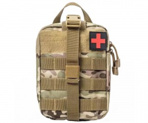 Аптечка тактическая Rusforce Emergency для хранения медикаментов, 21x15x10 см (Multicam)