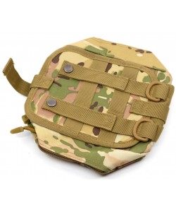 Аптечка тактическая Rusforce Emergency для хранения медикаментов, 21x15x10 см (Multicam)