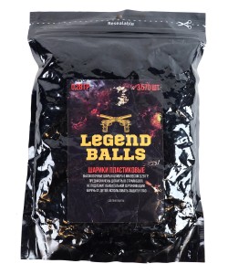 Шары для страйкбола Legend Balls 0,28 г, 3570 штук (1 кг, белые)