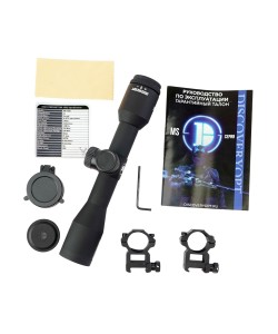 Оптический прицел Discovery MS 4X32AC, без подсветки, на Weaver