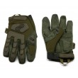Перчатки тактические PMX Tactical Pro PMX-37 полноразмерные (зеленый) - фото № 6
