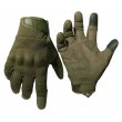 Перчатки тактические PMX Tactical Pro PMX-19 полноразмерные (зеленый) - фото № 1