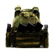 Разгрузка RusForce CPQR Pro для крепления снаряжения и бронеплит на 15 карманов (Green Camo) - фото № 2