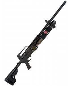 Пневматическая винтовка Hatsan Blitz 777 (пластик, телескопич. приклад, PCP, ★3 Дж) 6,35 мм