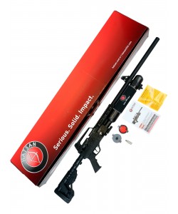 Пневматическая винтовка Hatsan Blitz 777 (пластик, телескопич. приклад, PCP, ★3 Дж) 6,35 мм