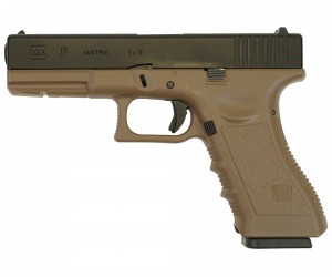 |Б/у| Страйкбольный пистолет Army Armament Glock 17 (TAN) (№ 248ком)