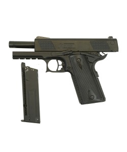 |Б/у| Страйкбольный пистолет (ICS) Korth PRS 4” (GBB) (Black) (№ 249ком)