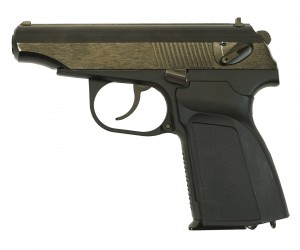 |Б/у| Страйкбольный пистолет WE Makarov 654K Black, с глушителем (WE-MA001-BK) (№ 263ком)