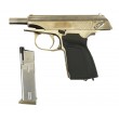 |Б/у| Страйкбольный пистолет WE Makarov 654K Silver, с глушителем (WE-MA001-SV) (№ 264ком) - фото № 3