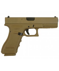 |Б/у| Страйкбольный пистолет East Crane Glock 17 Gen.3 GBB Desert (EC-1101-DE) (№ 271ком)
