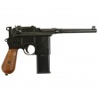 |Б/у| Страйкбольный пистолет WE Mauser 712 Black, кобура-приклад, длинный магазин (№ 302ком) - фото № 2