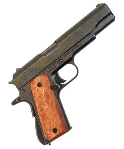 |Уценка| Макет пистолет Colt M1911A1 .45, светлое дерево (США, 1911 г.) DE-8312 (№ 683-УЦ)