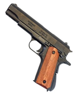 |Уценка| Макет пистолет Colt M1911A1 .45, светлое дерево (США, 1911 г.) DE-8312 (№ 683-УЦ)