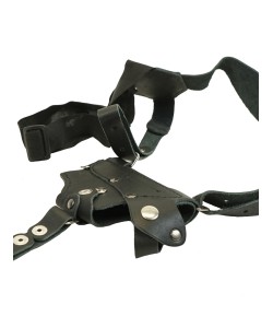 |Уценка| Кобура оперативная универсальная CP (нат. кожа) черная (№ 694-УЦ)