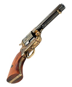 |Уценка| Макет револьвер Colt Peacemaker .45, 4,75”, гравировка (США, 1873 г.) DE-M-1280-L (№ 702-УЦ)