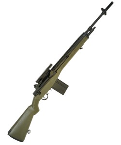 |Б/у| Снайперская винтовка Cyma M14 Olive (CM.032OD) с планкой Weaver (№ 319ком)