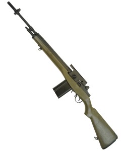 |Б/у| Снайперская винтовка Cyma M14 Olive (CM.032OD) с планкой Weaver (№ 319ком)