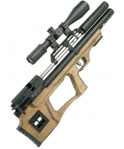 Пневматическая винтовка «Снайпер Буллпап», L=420 мм, шт/взвод (дерево, PCP) 5,5 мм
