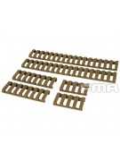 Комплект накладок FMA Z70 на RIS-цевье (Desert)