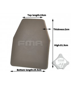 Бронепластина FMA SAPI Dummy Ballistic Plate (Desert)