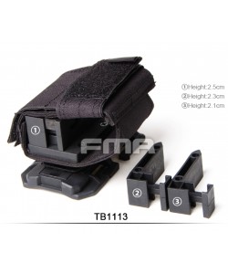 Кобура FMA TB1113 на Molle, универсальная (Black)