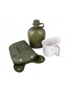 Фляга PMX-9 1L с котелком (зеленый)