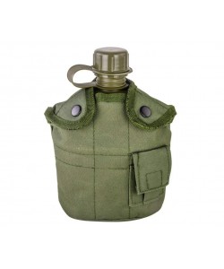 Фляга PMX-9 1L с котелком (зеленый)