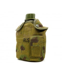 Фляга Стикхант Tactical Arms 1L с котелком (мультикам зеленый)