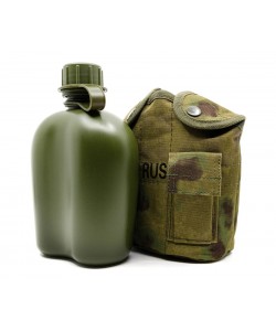 Фляга Стикхант Tactical Arms 1L с котелком (мультикам зеленый)