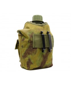 Фляга Стикхант Tactical Arms 1L с котелком (мультикам зеленый)