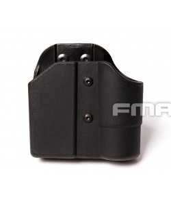 Держатель FMA для магазина и фонаря, крепление на ремень (Black)