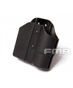 Держатель FMA для магазина и фонаря, крепление на ремень (Black)