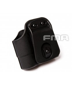 Держатель FMA для магазина и фонаря, крепление на ремень (Black)