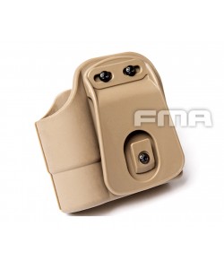 Держатель FMA для магазина и фонаря, крепление на ремень (Desert)