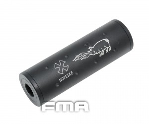 Модель глушителя FMA NOVESKE для AEG/GBB, 107 мм (Black)