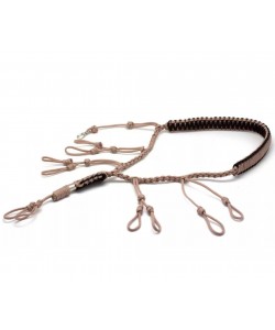 Подвес для 5 манков Стикхант Паракорд PODV-5 с карабином (темный камыш)