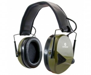 Наушники активные охотничьи Earmor Hunting Edition HE1 22-82 ДБ (хаки)