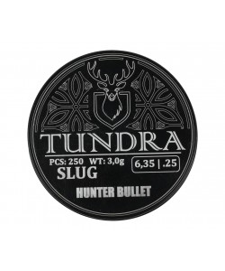 Пули полнотелые Tundra Hunter Bullet 6,35 (6,42) мм, 3,0 г (250 штук)