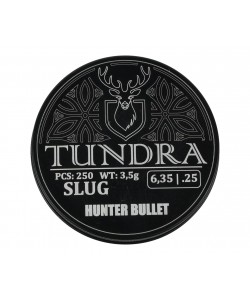 Пули полнотелые Tundra Hunter Bullet 6,35 (6,42) мм, 3,5 г (250 штук)