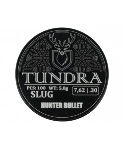 Пули полнотелые Tundra Hunter Bullet 7,62 (7,72) мм, 5,0 г (100 штук)